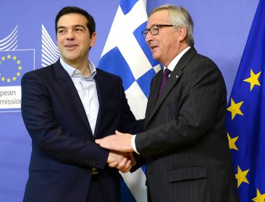 Αλ. Τσίπρας σε Ζ.-Κ. Γιούνκερ: «Είμαστε αποφασισμένοι να ανακάμψουμε» (φωτό, βίντεο)